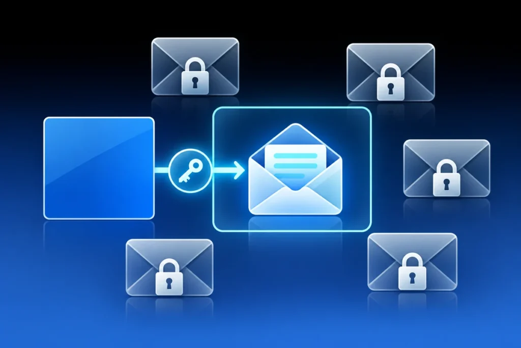 Exchange Online: Restrict Application Access to a Single Mailbox An application key opening one mailbox while other mailboxes remain locked outside its scope.