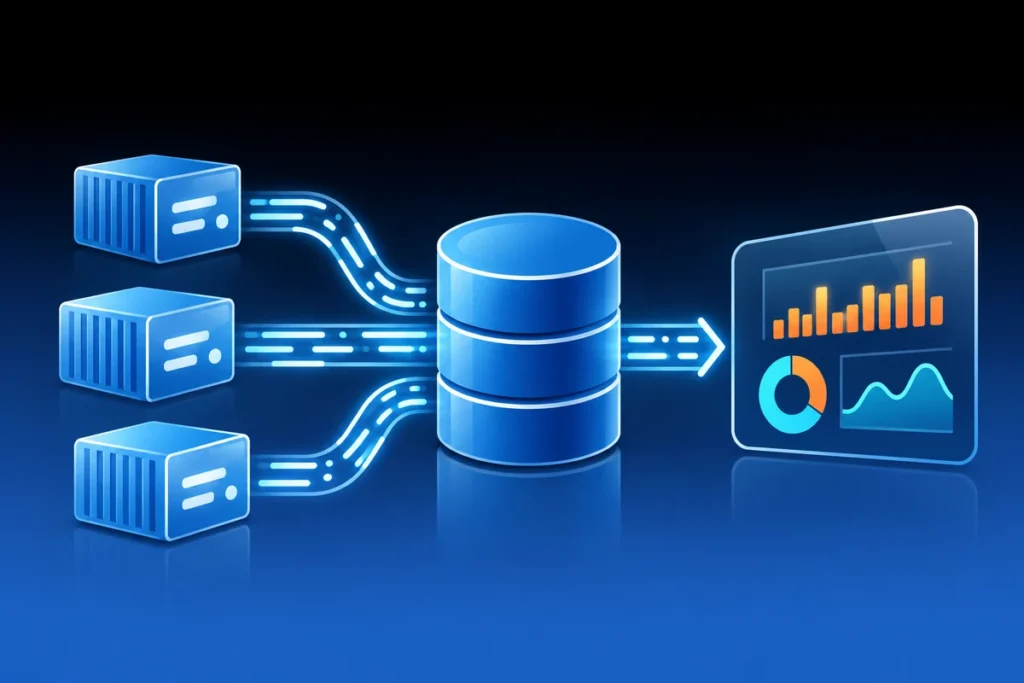 Centralize Docker Logs with Loki, Alloy and Grafana Container log streams flowing into a central log store and a monitoring dashboard.
